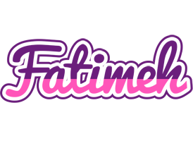 Fatimeh cheerful logo