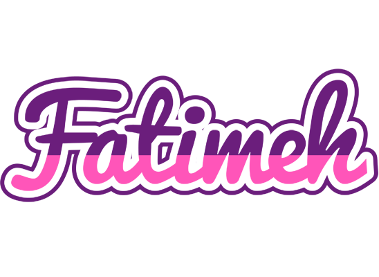 Fatimeh cheerful logo