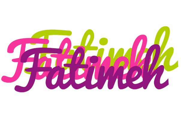 Fatimeh flowers logo