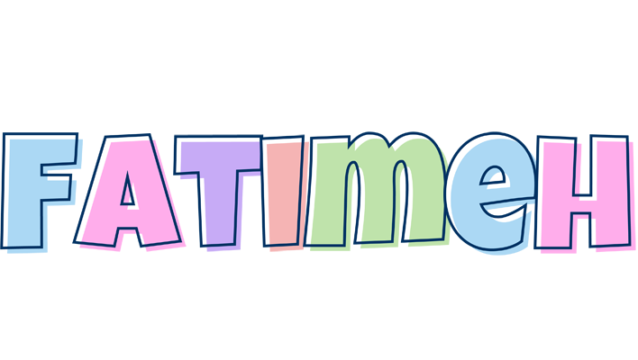 Fatimeh pastel logo