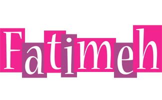 Fatimeh whine logo