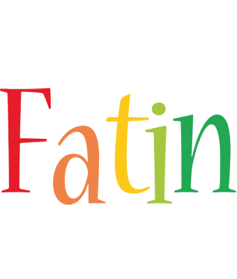 Fatin birthday logo