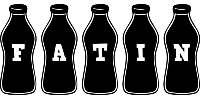 Fatin bottle logo