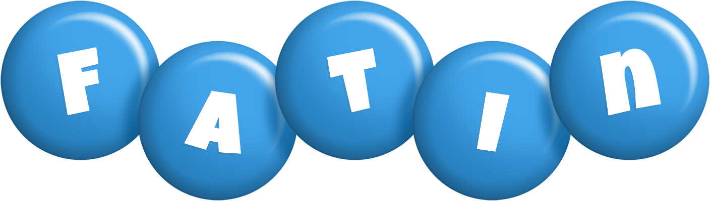 Fatin candy-blue logo