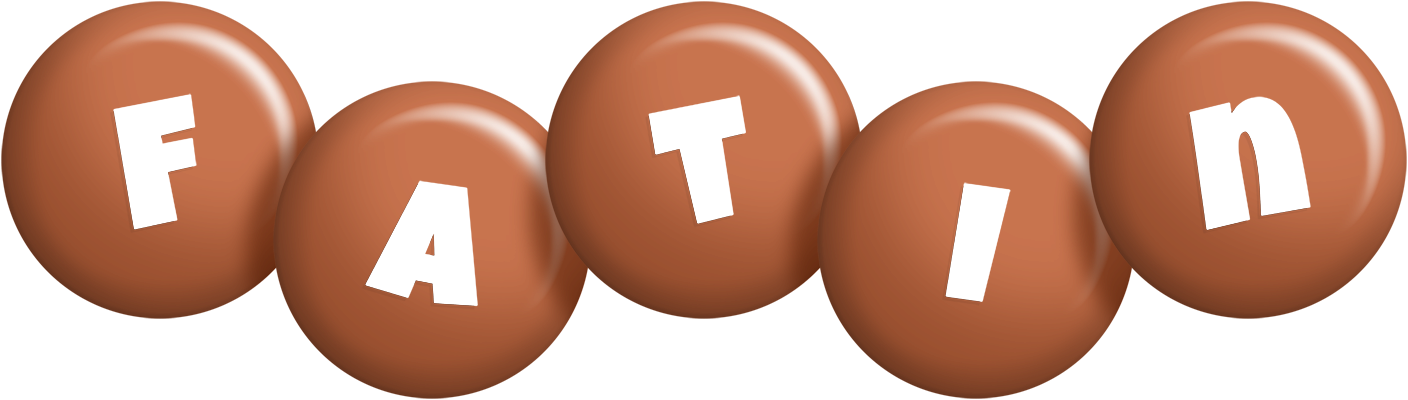 Fatin candy-brown logo