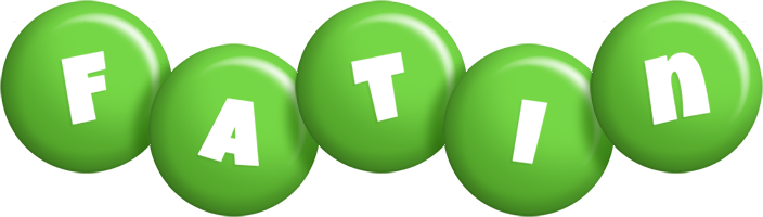 Fatin candy-green logo