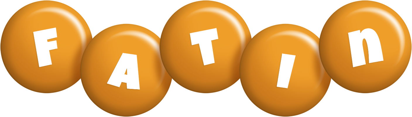 Fatin candy-orange logo