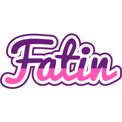 Fatin cheerful logo
