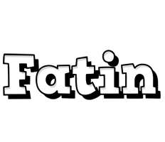 Fatin snowing logo