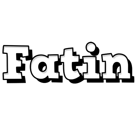 Fatin snowing logo