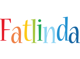 Fatlinda birthday logo