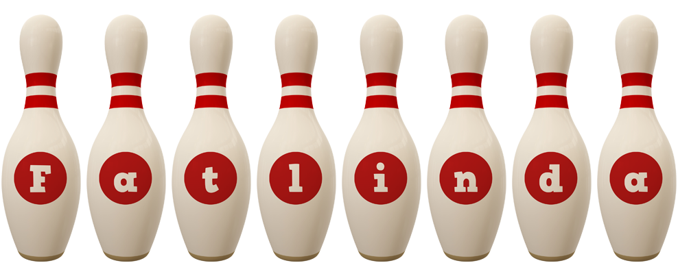 Fatlinda bowling-pin logo