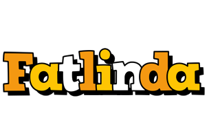 Fatlinda cartoon logo