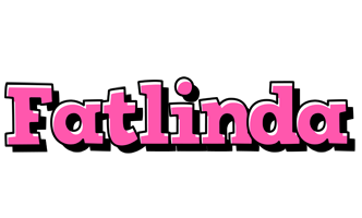 Fatlinda girlish logo