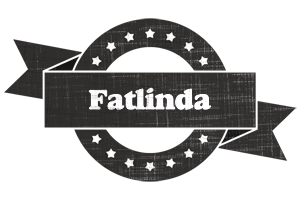 Fatlinda grunge logo