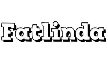 Fatlinda snowing logo