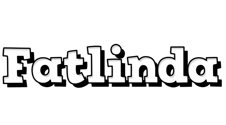 Fatlinda snowing logo