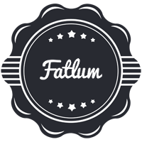 Fatlum badge logo