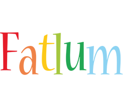 Fatlum birthday logo