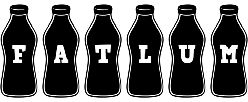 Fatlum bottle logo