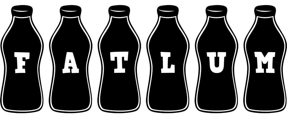 Fatlum bottle logo