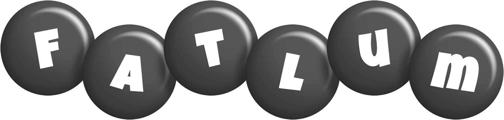 Fatlum candy-black logo