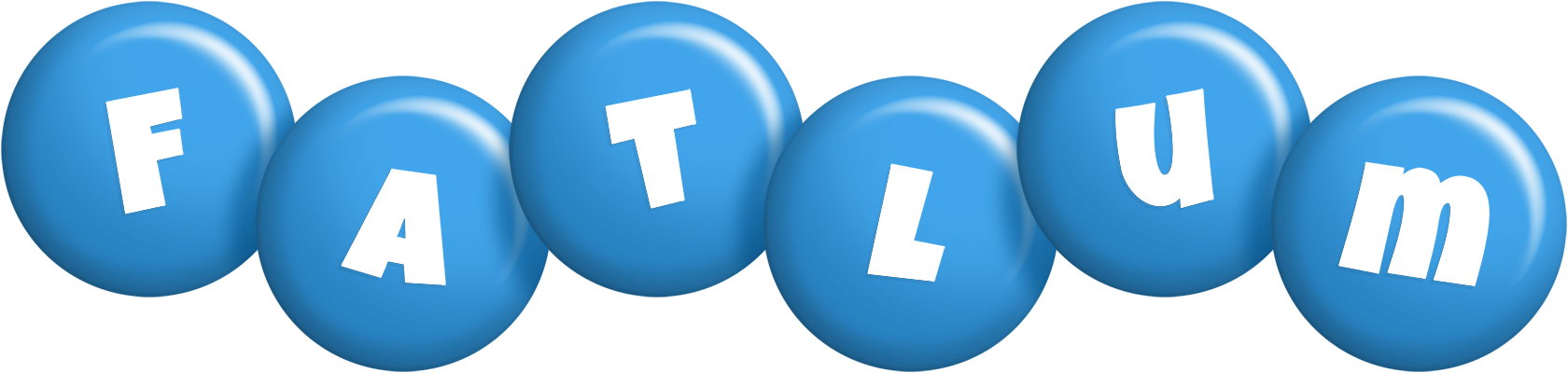 Fatlum candy-blue logo