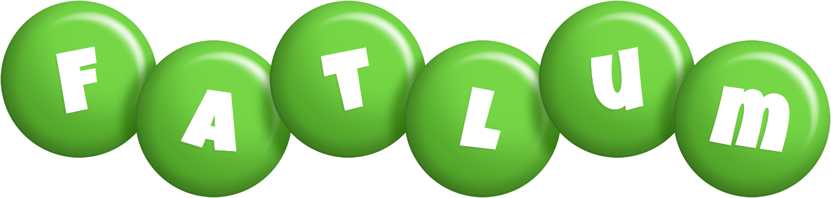 Fatlum candy-green logo