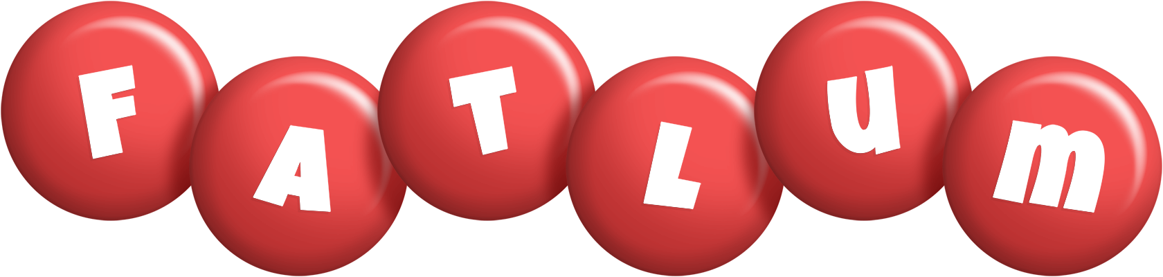 Fatlum candy-red logo