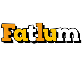 Fatlum cartoon logo