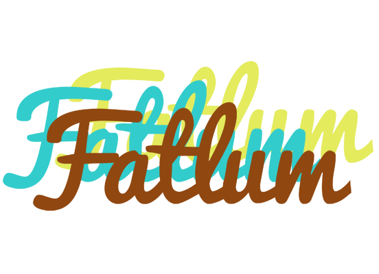 Fatlum cupcake logo