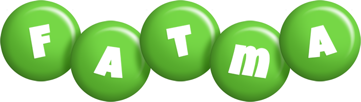 Fatma candy-green logo