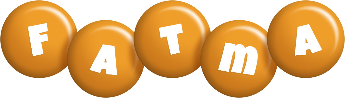 Fatma candy-orange logo