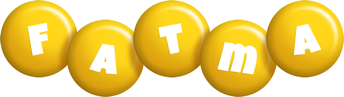 Fatma candy-yellow logo