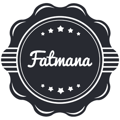 Fatmana badge logo