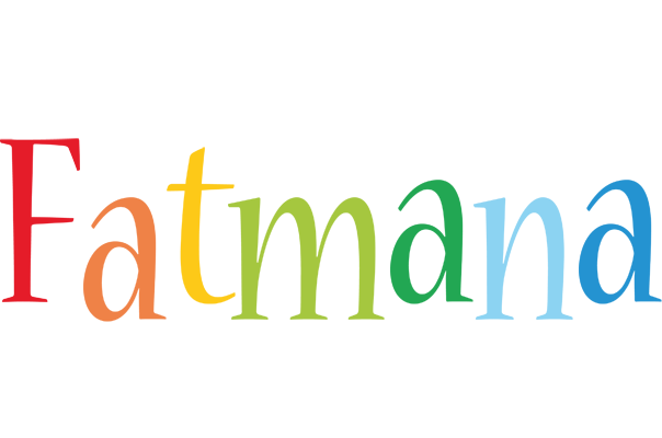 Fatmana birthday logo
