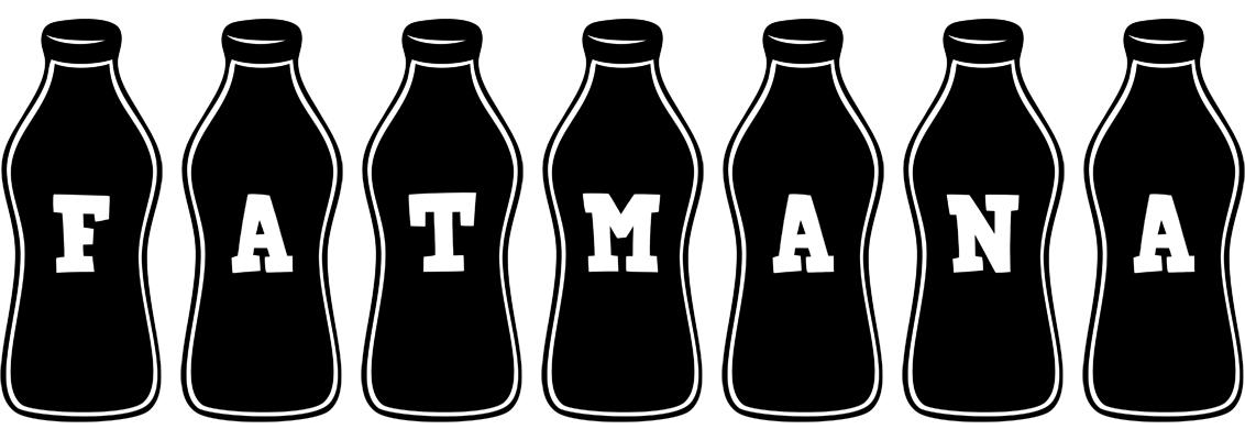 Fatmana bottle logo