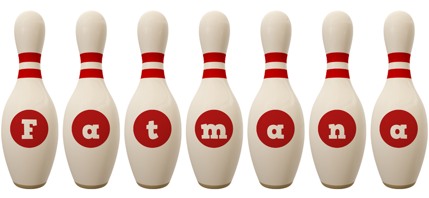 Fatmana bowling-pin logo