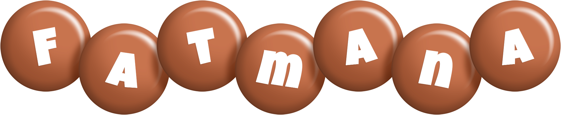 Fatmana candy-brown logo
