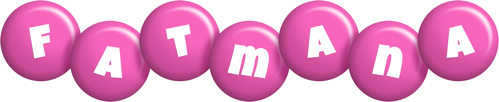 Fatmana candy-pink logo