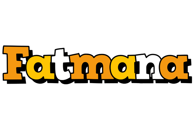 Fatmana cartoon logo