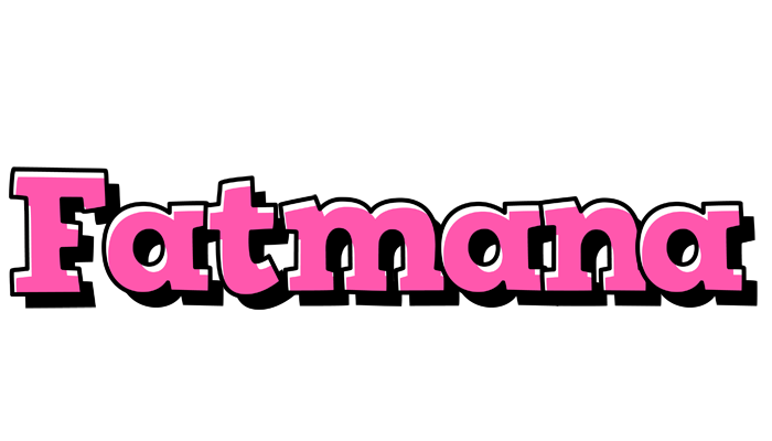 Fatmana girlish logo