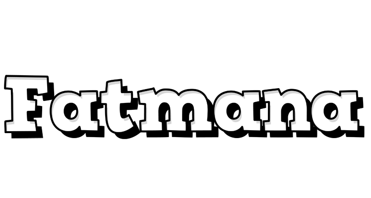 Fatmana snowing logo