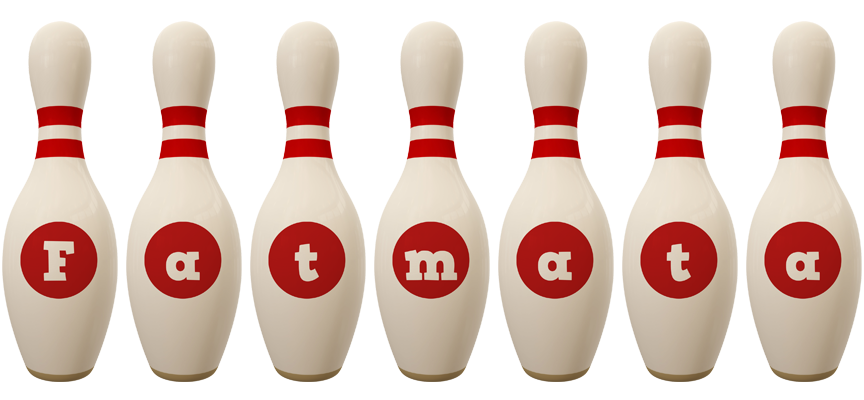 Fatmata bowling-pin logo