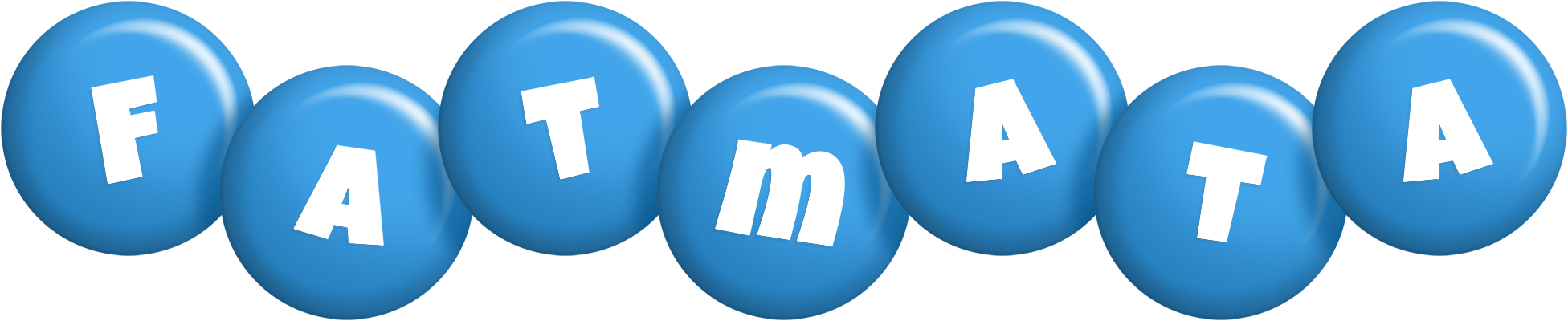 Fatmata candy-blue logo