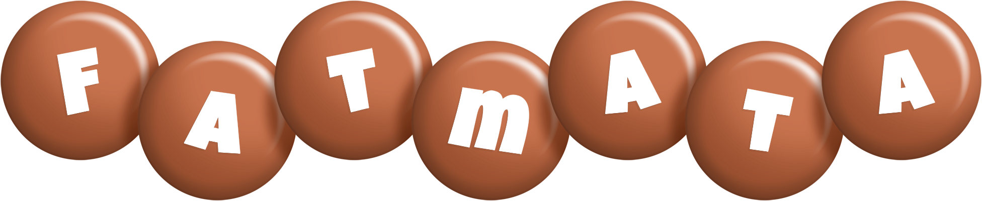 Fatmata candy-brown logo