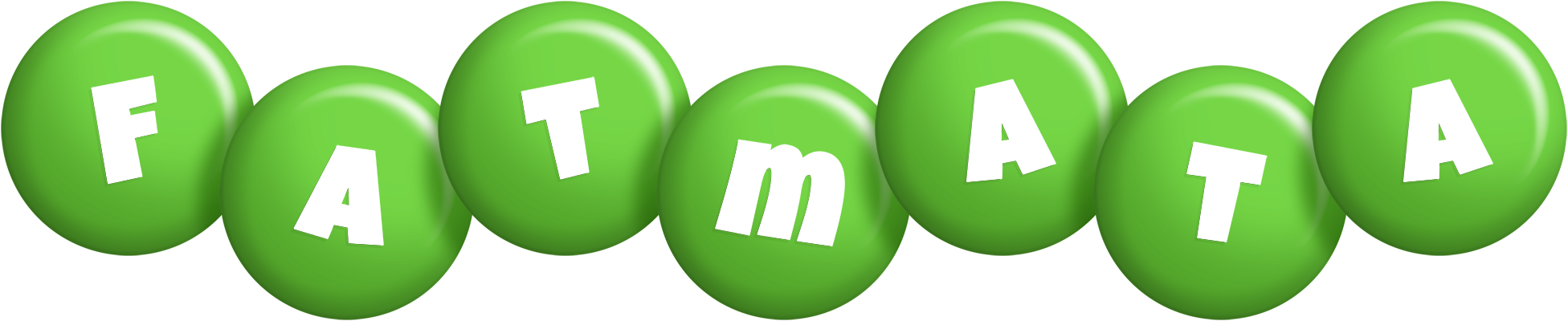 Fatmata candy-green logo