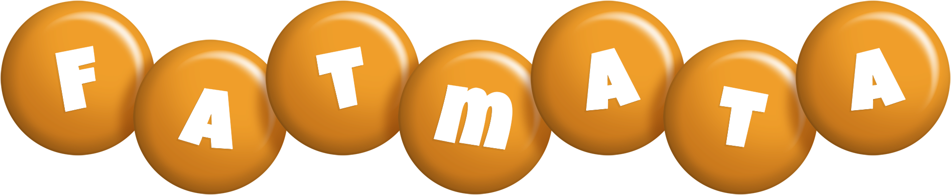 Fatmata candy-orange logo