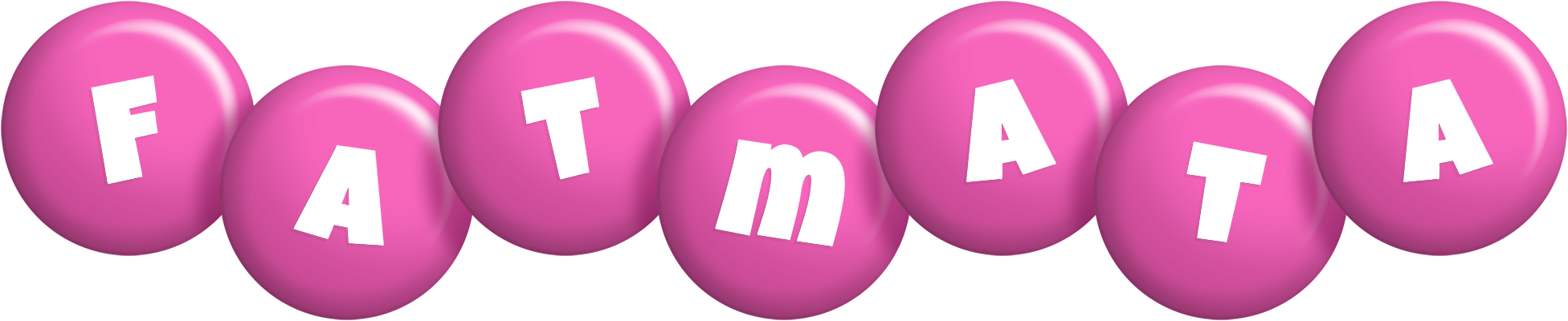 Fatmata candy-pink logo