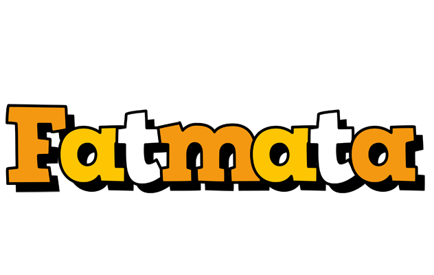 Fatmata cartoon logo
